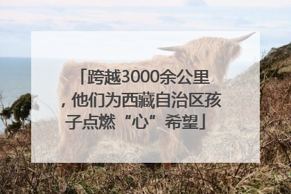 跨越3000余公里，他们为西藏自治区孩子点燃“心”希望